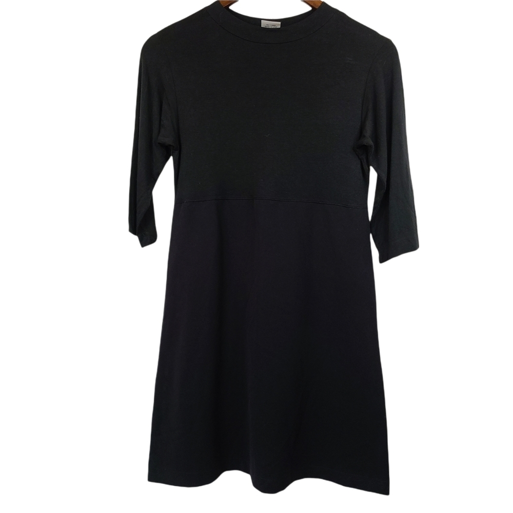 Jet Basic Black Shift Dress